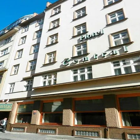 Central Hotel Prague Hotell Prag