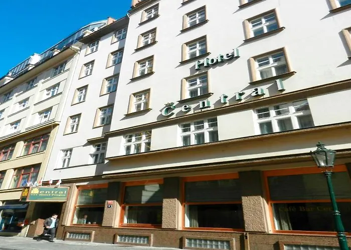 Central Hotel Prague Hotell Prag