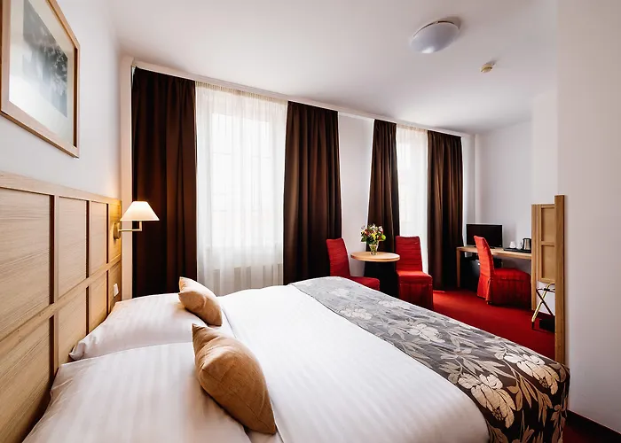Central Hotel Prague Hotell Prag