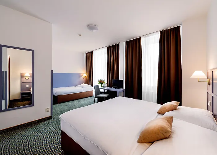 Central Hotel Prague Hotell Prag