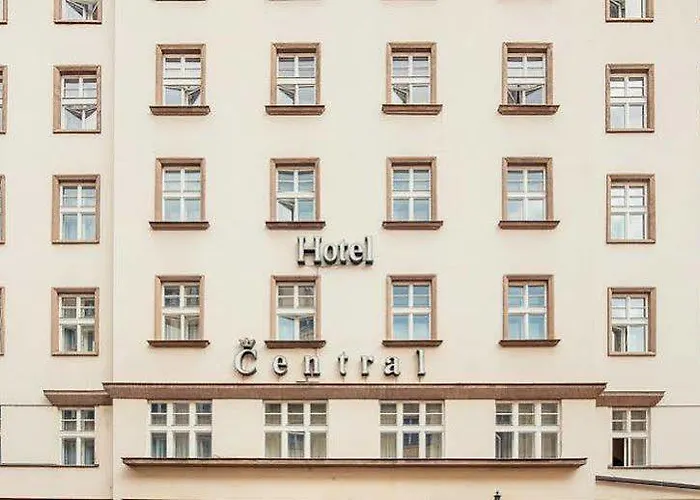 Central Hotel Prague Hotell Prag